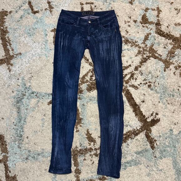 Tripp NYC Skinny Jeggings Size 3 (26x29) Y2K - Picture 1 of 6